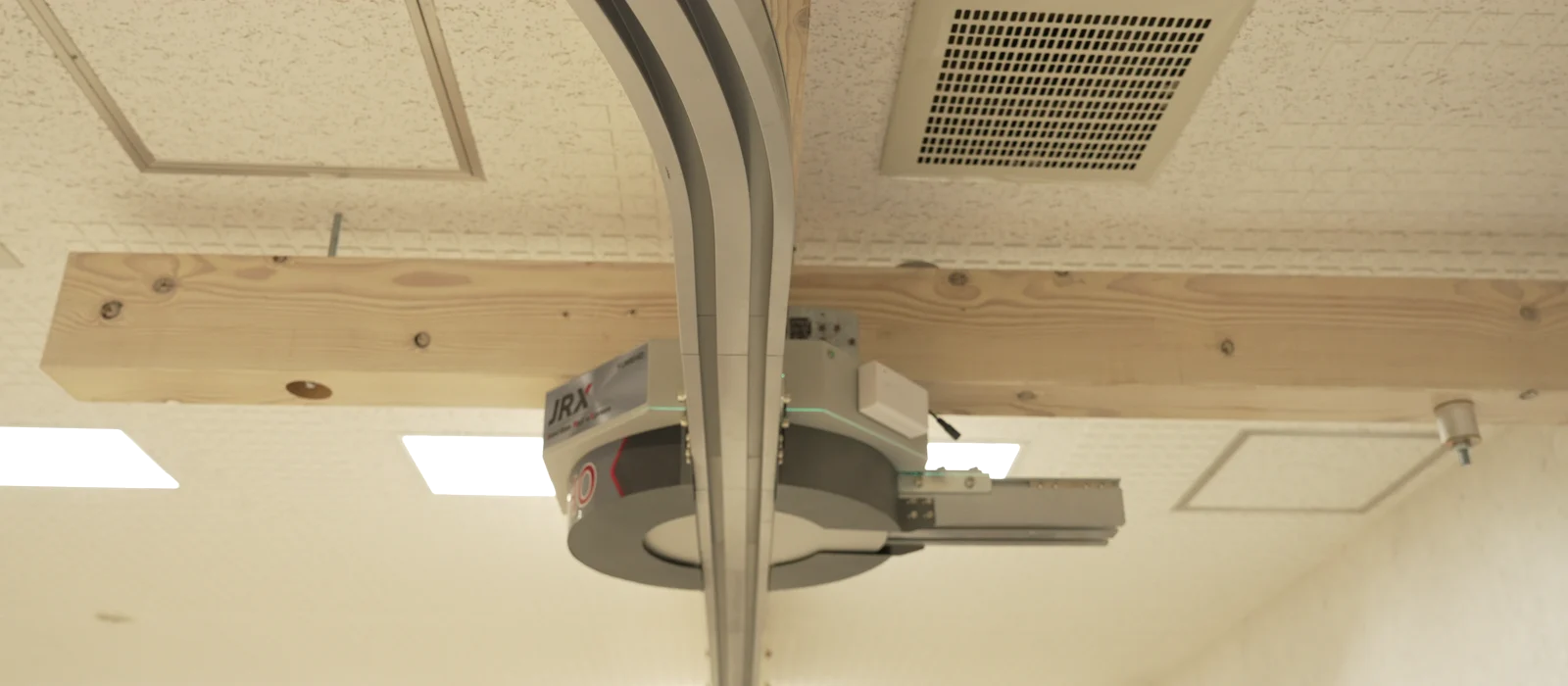 YUMEHOのJRX方向転換装置と接続レールの実機